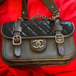 100% Authentic limited edition Grey Chanel purse